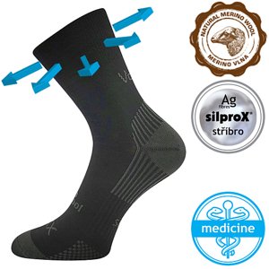 VOXX® ponožky Optimus černá 1 pár 35-38 EU 117760