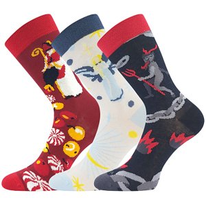 LONKA® ponožky Bertík mix 3 pár 20-24 EU 118332