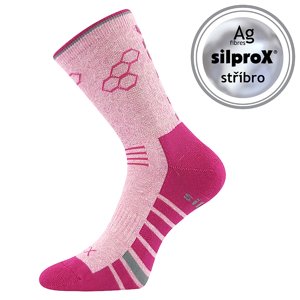 VOXX® ponožky Virgo růžová melé 1 pár 35-38 EU 117218