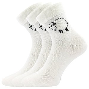 BOMA® ponožky Ovečkana smetanová 3 pár 35-38 EU 117992