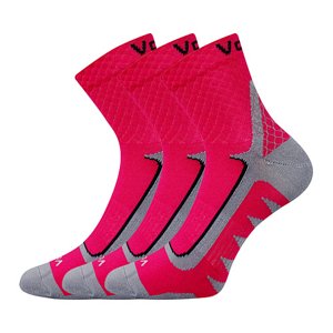 VOXX® ponožky Kryptox magenta 3 pár 35-38 EU 116443