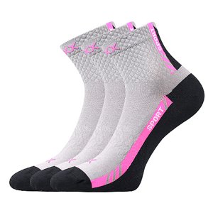 VOXX® ponožky Pius sv.šedá II 3 pár 35-38 EU 116423