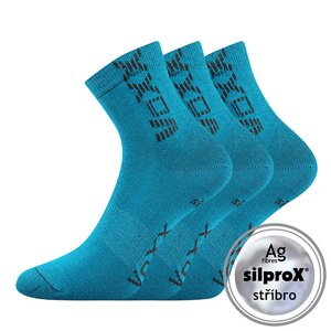 VOXX® ponožky Adventurik tm.tyrkys 3 pár 25-29 EU 116710