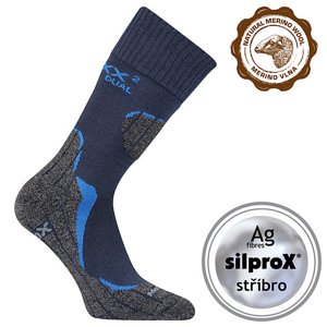 VOXX® ponožky Dualix tm.modrá 1 pár 35-38 EU 109000