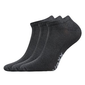 VOXX® ponožky Rex 00 tm.šedá 3 pár 35-38 EU 109652