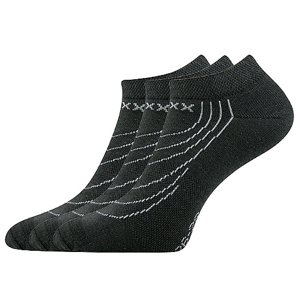 VOXX® ponožky Rex 02 tm.šedá 3 pár 35-38 EU 101955