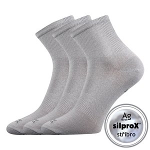 VOXX® ponožky Regular sv.šedá 3 pár 35-38 EU 110200