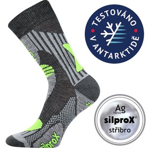 VOXX® ponožky Vision tm.šedá 1 pár 35-38 EU 110052