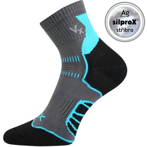VOXX® ponožky Falco cyklo tm.šedá 1 pár 35-38 EU 114924