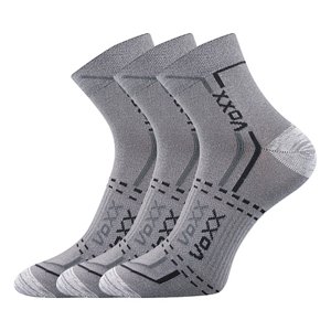 VOXX® ponožky Franz 03 sv.šedá 3 pár 35-38 EU 113595