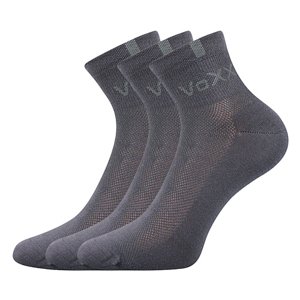 VOXX® ponožky Fredy tm.šedá 3 pár 35-38 EU 101024