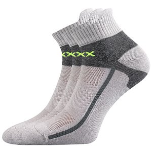 VOXX® ponožky Glowing sv.šedá 3 pár 35-38 EU 102497