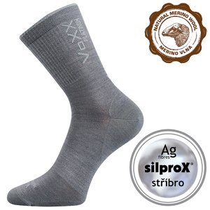 VOXX® ponožky Radius sv.šedá 1 pár 35-38 EU 115020