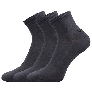 VOXX® ponožky Metym tm.šedá 3 pár 35-38 EU 115040