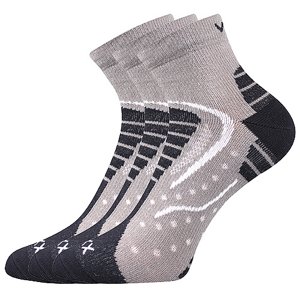VOXX® ponožky Dexter I sv.šedá 3 pár 35-38 EU 116440