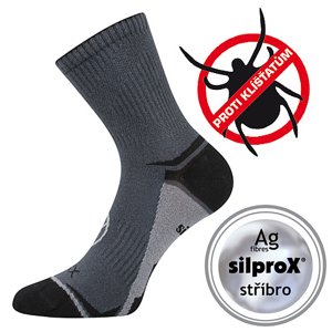 VOXX® ponožky Optifan 03 tm.šedá 1 pár 35-38 EU 116428