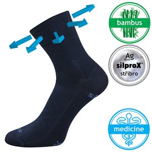 VOXX® ponožky Baeron tm.modrá 1 pár 35-38 EU 116367