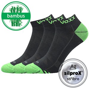 VOXX® ponožky Bojar tm.šedá 3 pár 35-38 EU 116573