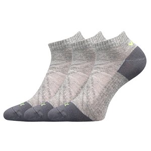 VOXX® ponožky Rex 15 sv.šedá melé 3 pár 35-38 EU 117274