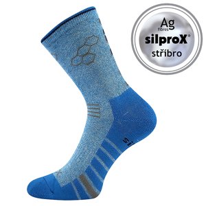 VOXX® ponožky Virgo sv.modrá melé 1 pár 35-38 EU 117214