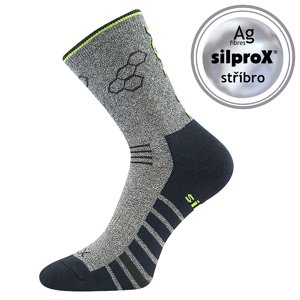 VOXX® ponožky Virgo sv.šedá melé 1 pár 35-38 EU 117215