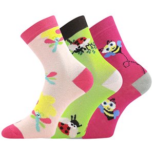 LONKA® ponožky Woodik mix C 3 pár 20-24 EU 118757