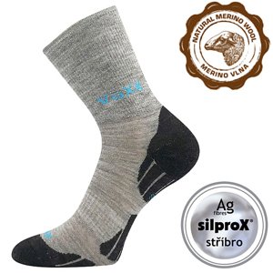 VOXX® ponožky Irizarik sv.šedá/tyrkys 1 pár 20-24 EU 118899