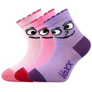 VOXX® ponožky Kukik mix B - holka 3 pár 14-17 EU 116802