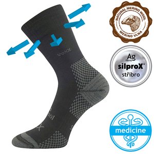 VOXX® ponožky Menkar černá 1 pár 35-38 EU 119213