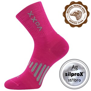 VOXX® ponožky Powrix fuxia 1 pár 35-38 EU 119303