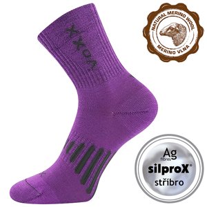 VOXX® ponožky Powrix fialová 1 pár 35-38 EU 119304