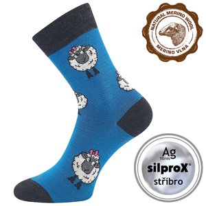 VOXX® ponožky Vlněnka tyrkys 1 pár 35-38 EU 119473