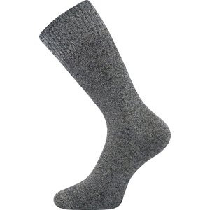 VOXX® ponožky Wolis černá melé 1 pár 35-38 EU 119049