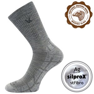 VOXX® ponožky Twarix sv.šedá 1 pár 35-38 EU 119351