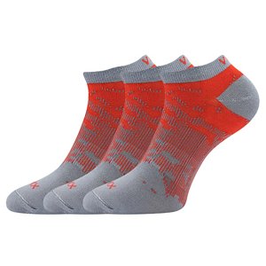 VOXX® ponožky Rex 18 červená 3 pár 35-38 EU 119727