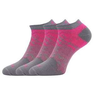 VOXX® ponožky Rex 18 magenta 3 pár 35-38 EU 119730