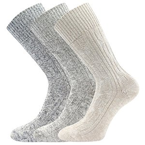 BOMA® ponožky Praděd mix B 3 pár 35-38 EU 120026