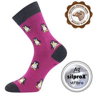 VOXX® ponožky Sněženka fuxia 1 pár 35-38 EU 119913