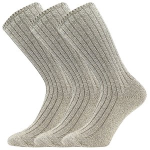 BOMA® ponožky Jizera natur 3 pár 35-38 EU 120010