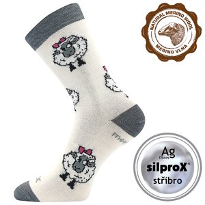 VOXX® ponožky Vlněnka dětská bílá 1 pár 20-24 EU 120029