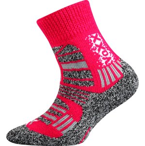 VOXX® ponožky Traction dětská magenta / úzké 1 pár 35-38 EU 120472