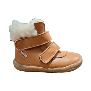 Pegres Barefoot SBF42 Dětské zimní boty hnědé 23