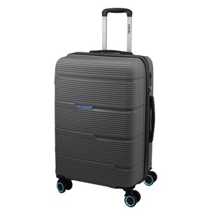 Cestovní kufr Dielle 4W M PP 170-60-23 antracitová 66 L