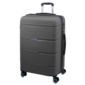 Cestovní kufr Dielle 4W L PP 170-70-23 antracitová 100 L