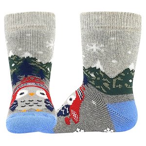 BOMA® ponožky Huhik ABS modrá 1 pár 14-17 EU 120565