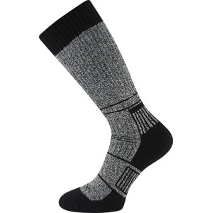 VOXX® ponožky Carpatia černá melé 1 pár 35-38 EU 120583