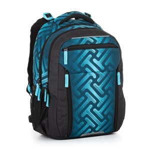 Bagmaster PORTO 22 C školní batoh - modrý modrá 29 l 220307