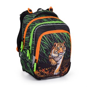 Bagmaster BETA 24 B školní batoh – tygr zelená 23 l 230266