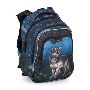 Bagmaster LUMI 24 F školní batoh – vlk modrá 23 l 230306
