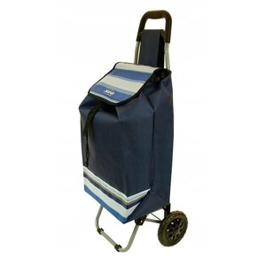 Nákupní taška na kolečkách Dielle CARR2N-05 modrá 40 L